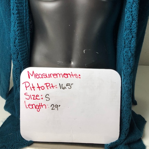 Blue Olivia Sky Cardigan - Picture 3 of 4